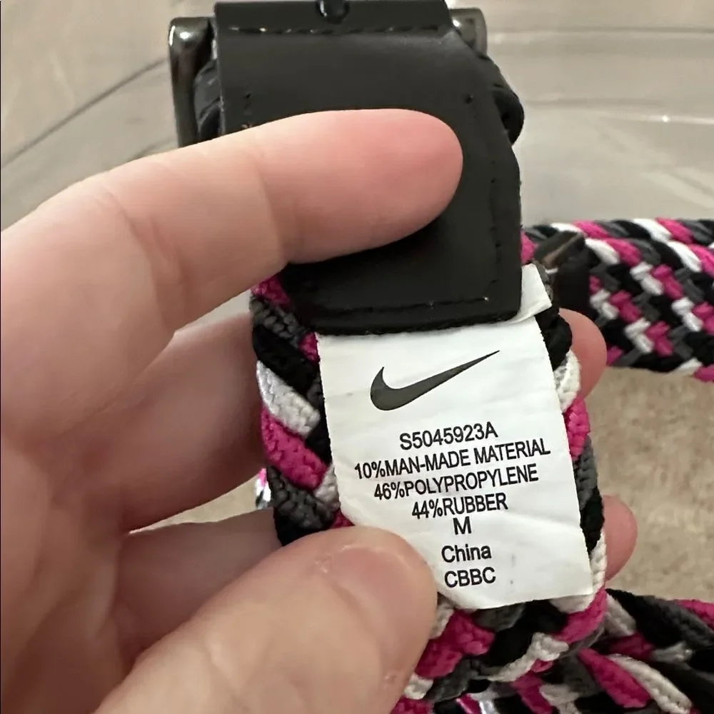 Nike G-Flex Stretch Golf Belt Mens Medium (36-38)
